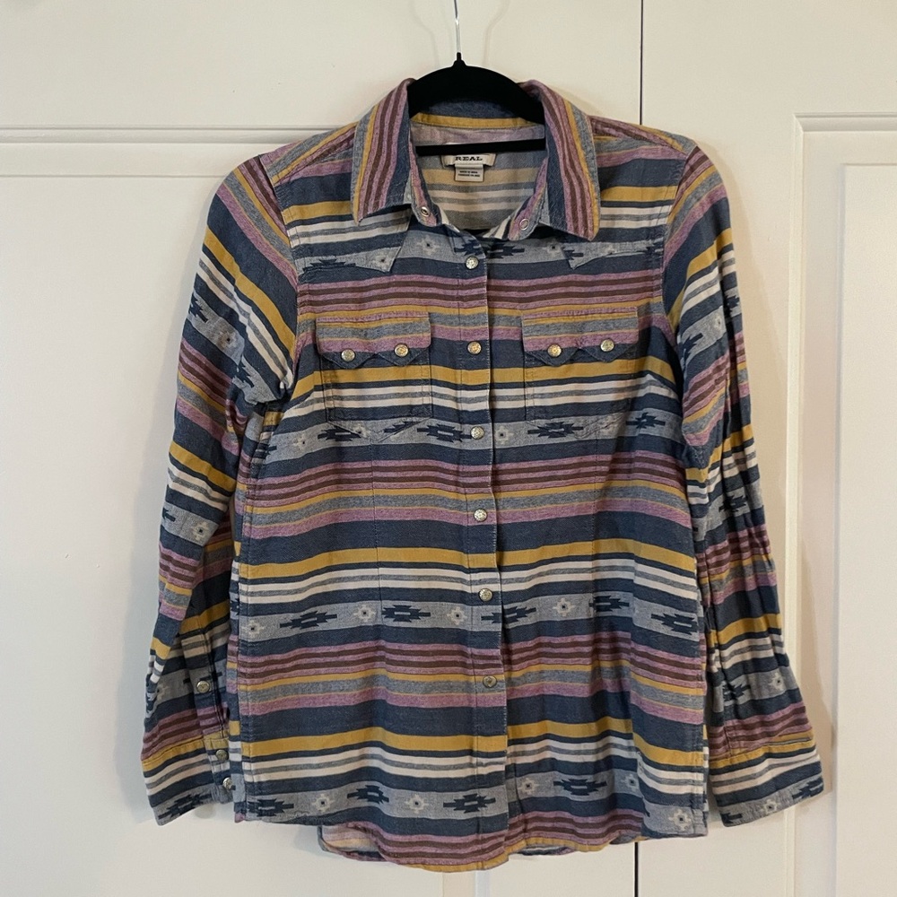 Ariat Women’s Sunset Beauty Long Sleeve Western Shirt Size Medium